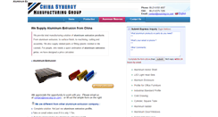 Desktop Screenshot of aluminum-extrusion.org